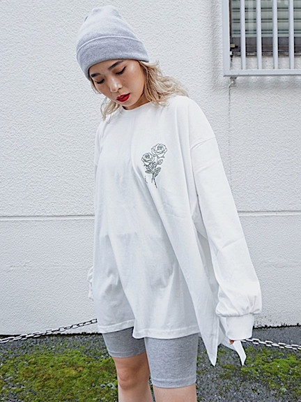 ローズプリントロンt クロッシング トップス Fig Viper フィグ アンド ヴァイパー公式通販サイト