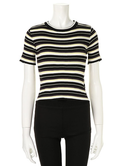 マルチボーダーニットtop クロッシング トップス Fig Viper フィグ アンド ヴァイパー公式通販サイト マルチボーダーニットtop クロッシング トップス Fig Viper フィグ アンド ヴァイパー公式通販サイト