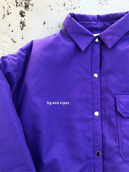 中綿BIGシャツ | クロッシング | アウター | FIG & VIPER|フィグ 