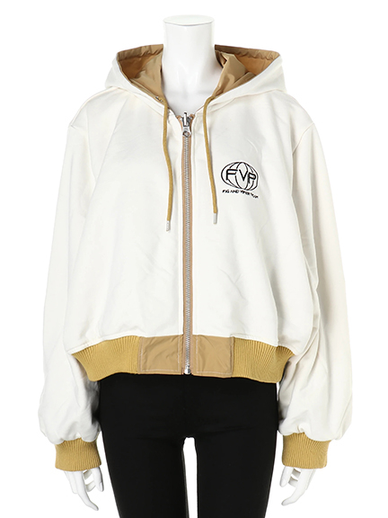 リバーシブルZIPフーディー | クロッシング | トップス | FIG