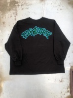 FIG＆VIPER(フィグアンドヴァイパー) |渋谷109店 8thAnniversary限定 ロゴ刺繍BIGロンT(ブラック)