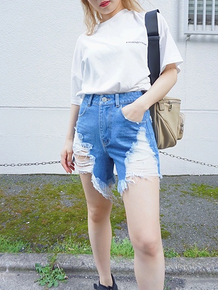 ハイダメージデニムsp クロッシング ショートパンツ Fig Viper フィグ アンド ヴァイパー公式通販サイト