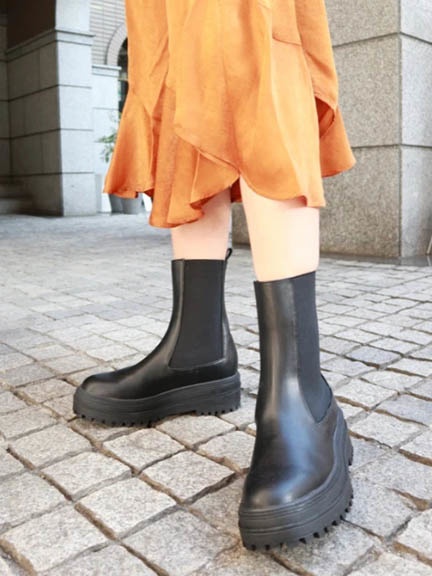 サイドゴア厚底ブーツ アザーズ シューズ Fig Viper フィグ アンド ヴァイパー公式通販サイト