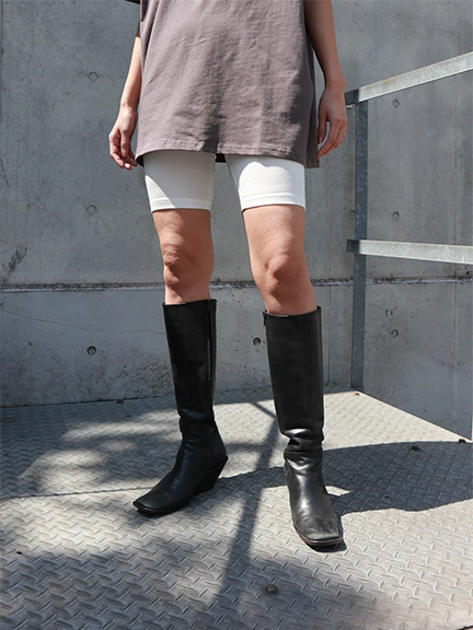 00s ALGONQUINS ガーターレッグカバー付きショートパンツ v系 00s ALGONQUINS ガーターレッグカバー付きショートパンツ v系