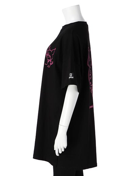 Miki【新品/M/黒】♡スーパービーバー♡コジコジ♡ヴィレヴァン♡半袖T Kuromi スーパーBIG-T | クロッシング | トップス | FIG & VIPER