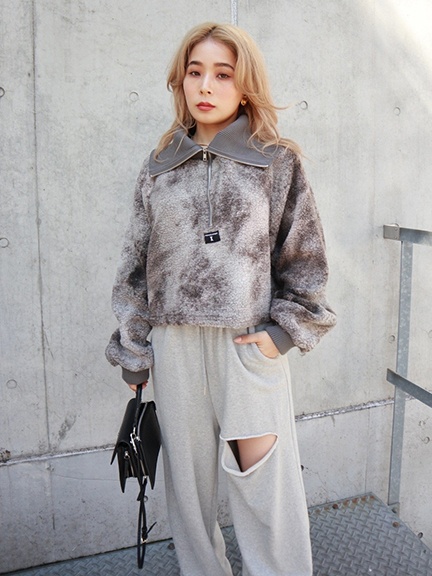 タイダイ ボアzipショートpo クロッシング トップス Fig Viper フィグ アンド ヴァイパー公式通販サイト