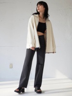 FIG＆VIPER(フィグアンドヴァイパー) |Damaged straight denim