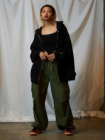 FIG＆VIPER(フィグアンドヴァイパー) |リブ切替スウェットビスチェ
