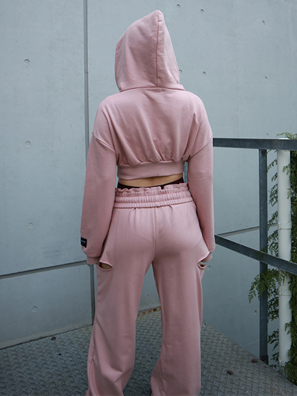 【新品】2点セット FIG＆VIPER ロゴ刺繍 フーディ ショートパンツ ゼブラ柄ラップショートPT | クロッシング | ショートパンツ