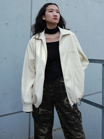 FレザーBIG JK(ブラック)