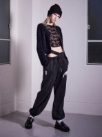FIG＆VIPER(フィグアンドヴァイパー) |クロップドZIPシャギーニット
