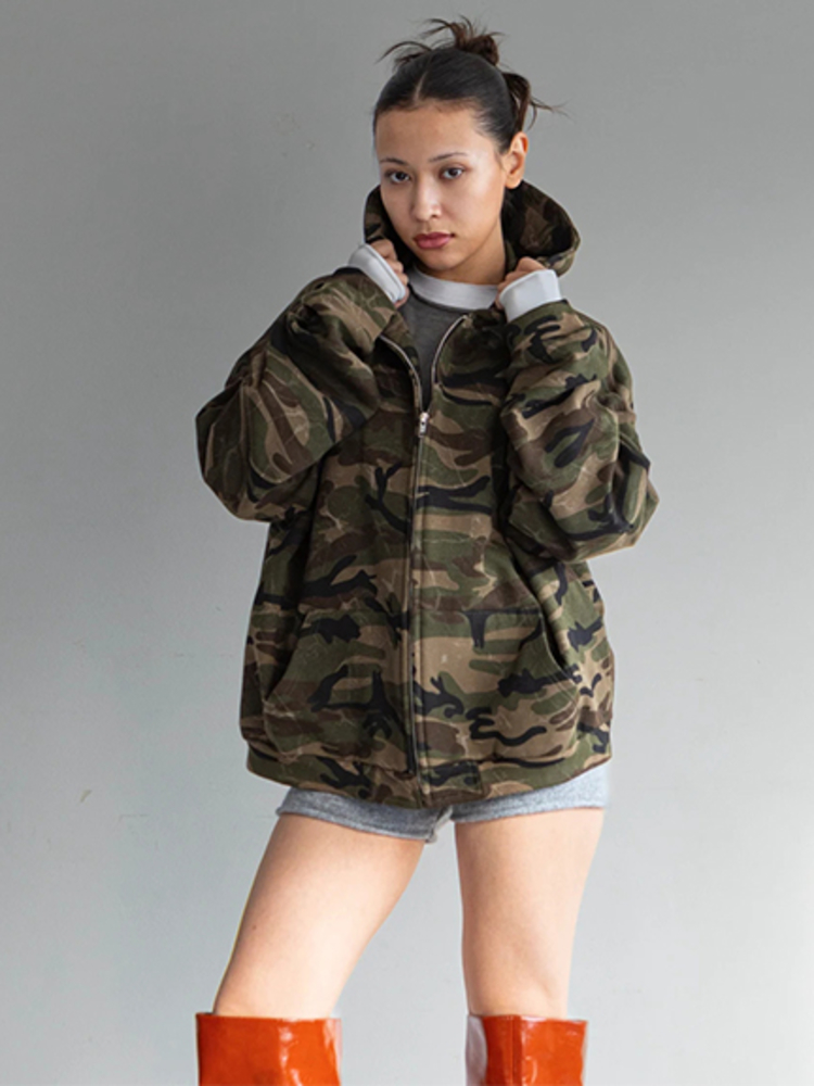 CAMOスウェットフーディ | クロッシング | トップス | FIG