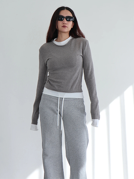レイヤード風basicカットTOP | クロッシング | トップス | FIG
