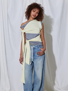 FIG＆VIPER |レイヤードribbonカットTOP