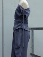 FIG＆VIPER(フィグアンドヴァイパー) |WashedデザインギャザーTOP
